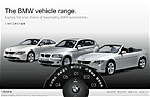 網頁設計-BMW 汽車形象網站