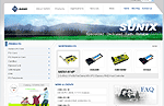 網頁設計-SUNIX科技網站設計